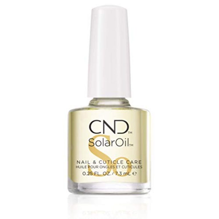 CND SolarOil Cuticle Oil, Natural Blend Of Jojoba, Vitamin E, Rice Bran and Sweet Almond Oils, Moisturizes and Conditions Skin, Pack Of 1, 0.25 oz. 2