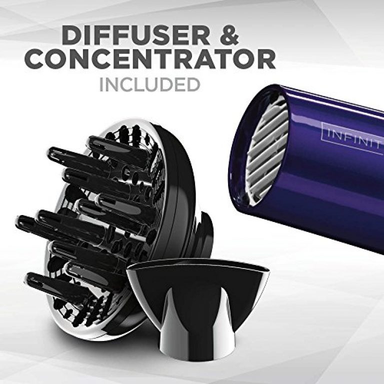 INFINITIPRO BY CONAIR 1875 Watt Salon Performance AC Motor Styling Tool/Hair Dryer; Purple - Amazon Exclusive 7
