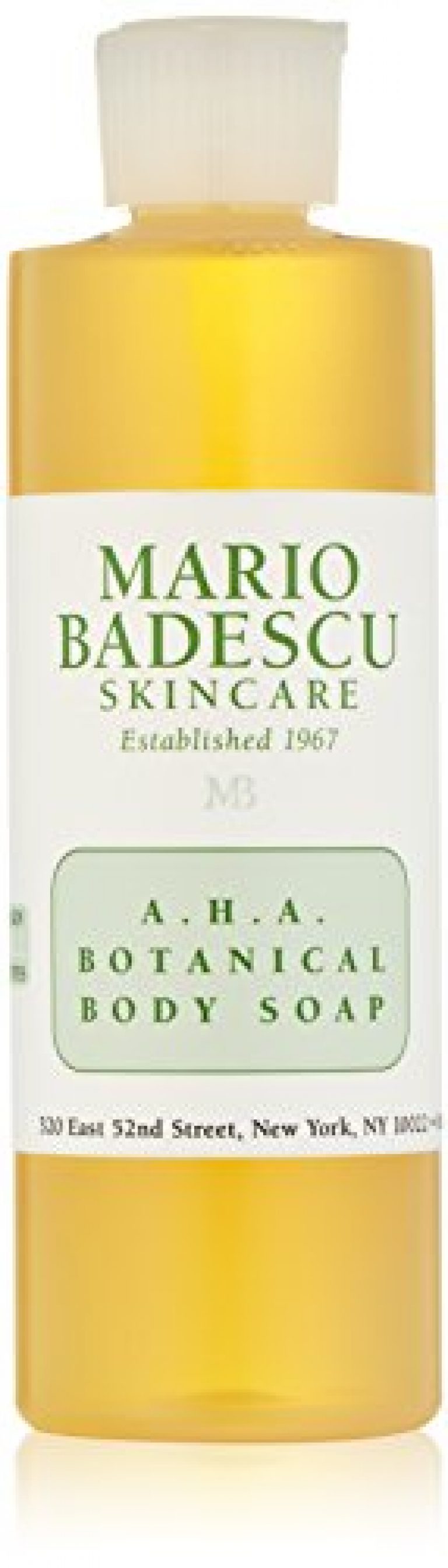 Mario Badescu AHA Botanical Body Wash Moisturizing, Clarifying and Gentle Exfoliating Body Wash for Brighter, Softer and Smoother Skin, Body Soap Infused with Glycolic Acid & Fruit Enzymes, 8 Fl Oz 1