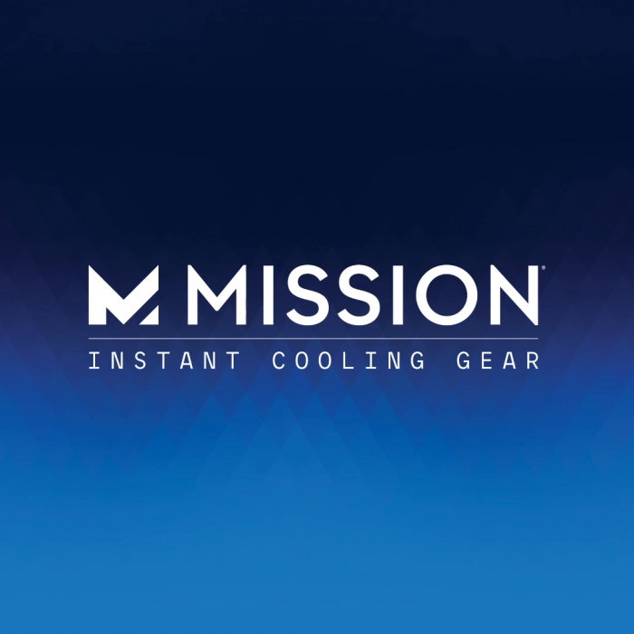 Mission HydroActive On-The-Go Small Cooling Towel, Mission Blue, 8" x 30" 4