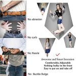 WERFORU Buckle-Free Women No Buckle Invisible Fabric Stretch Belt For Jeans 11