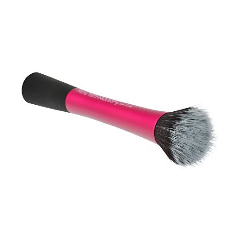 Real Techniques Stippling Brush, Dual-Fiber, Uniquely Shaped and Color Coded, With Synthetic Custom Cut Bristles For an Even and Streak Free Makeup Application 5
