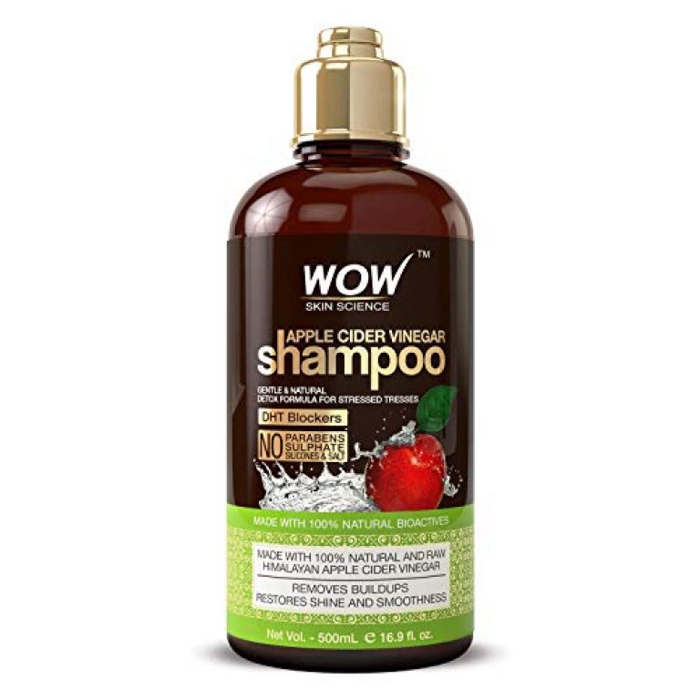 WOW Skin Science Apple Cider Vinegar Shampoo & Conditioner Set with Coconut & Avocado Oil - Men and Women Gentle Shampoo Set - Hair Growth Shampoo for Thinning Hair & Loss - Sulfate & Paraben Free 2
