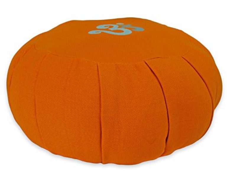 YogaAccessories Round Cotton Zafu Meditation Cushion Pillow 2
