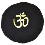 YogaAccessories Round Cotton Zafu Meditation Cushion Pillow 16