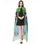 Halloween/Party Butterfly Wings Costumes for Women,Soft Fabric Butterfly Shawl Fairy Ladies Nymph Pixie Festival Rave Dress 5