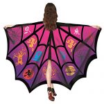 Halloween/Party Butterfly Wings Costumes for Women,Soft Fabric Butterfly Shawl Fairy Ladies Nymph Pixie Festival Rave Dress 9