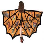 Halloween/Party Butterfly Wings Costumes for Women,Soft Fabric Butterfly Shawl Fairy Ladies Nymph Pixie Festival Rave Dress 10