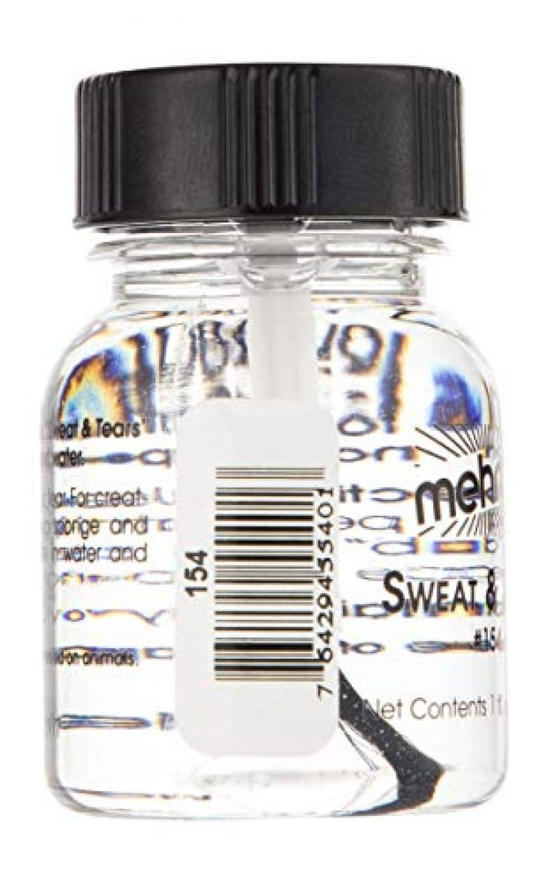 Mehron Makeup Sweat & Tears | Professional Special Effects Liquid for Fake Tears and Sweat 1 fl oz (3 g) 3