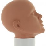 Mehron Makeup Practice Head |Makeup Practice Face| Mannequin Head for Makeup Practice, Special FX, & Face Painting for Students 9