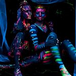 Midnight Glo Black Light Face and Body Paint (Set of 8 Bottles 0.75 oz. Each) - Neon Fluorescent Paint Safe On Skin, Washable, Non-Toxic 11