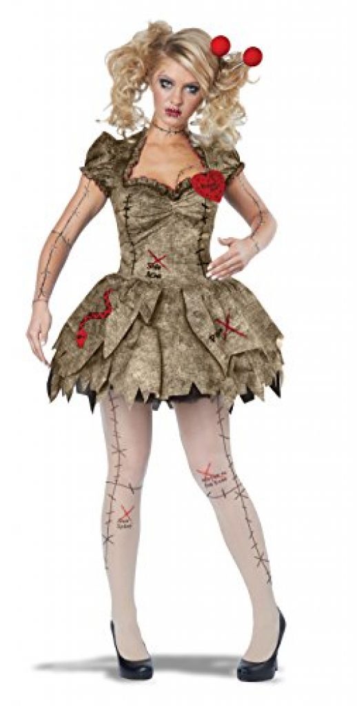 Women's Voodoo Dolly Costume Medium 4
