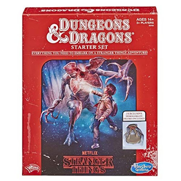 Hasbro Gaming Stranger Things Dungeons & Dragons Roleplaying Game Starter Set, 14 YEARS+ 14