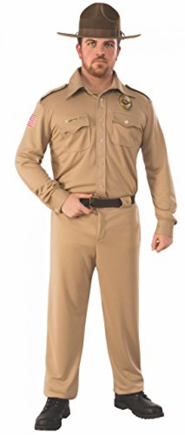 Rubie's Men's Stranger Things Jim Hopper Adult Sized Costumes, Multi Colored, Extra-Large US 13