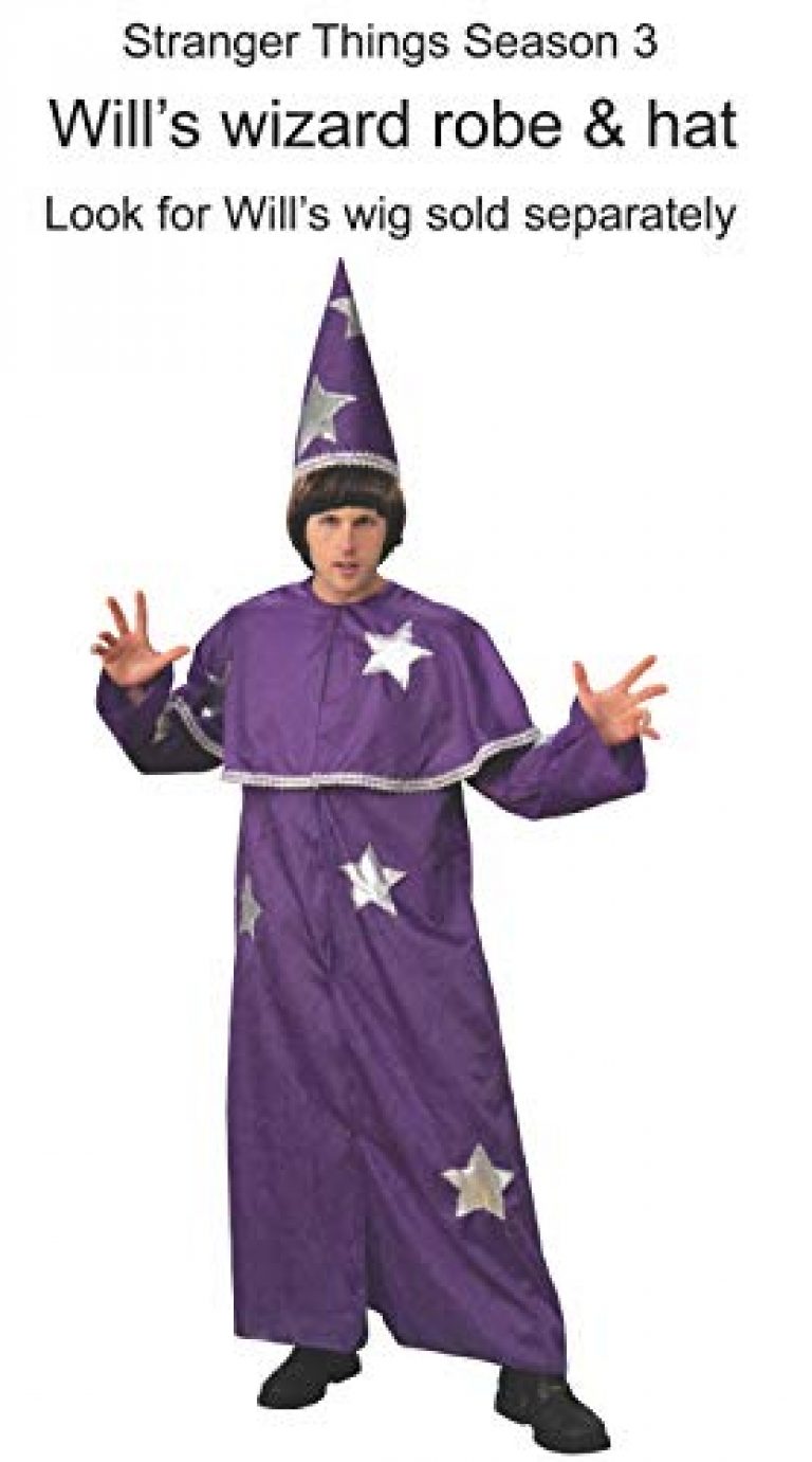 Rubie's Stranger Things 3 Will's Wizard Outfit Costume 2
