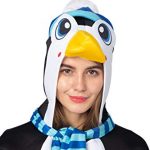 Spooktacular Creations Penguin Cute Lightweight Halloween Costume for Adult Women and Men with Cute Scarfs and Shoe Covers 12