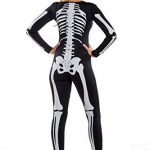Tipsy Elves Form Fitting & Flattering Skeleton Bodysuits for Halloween - Women's Sexy Skeleton Costume 6