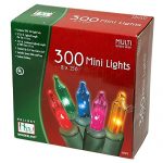 Holiday Wonderland's 300-Count Mini Multi Color Christmas Light Set 5