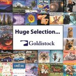 Goldistock 2020 Large Wall Calendar -"Magic Places" - 12" x 24" (Open) - Thick & Sturdy Paper - - Travel The Globe Visiting Magical Places 12