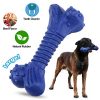Dog Toys for Aggressive Chewers Tough Dog Chew Toys for Large Medium Dogs Breed Natural Rubber Spring Texture Pattern 2