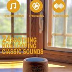 Douni Sleep Sound Machine - White Noise Machine with Soothing Sounds Timer & Memory Function for Sleeping & Relaxation,Sleep Therapy for Kid, Adult, Nursery, Home,Office,Travel.Wood Grain 8