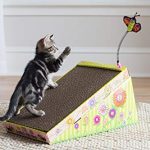 Petmate FAT CAT Big Mama's Scratch 'n Play Ramp Reversible Cardboard Toy 13
