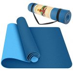 StillCool TPE Yoga Mat Non Slip Fitness Exercise Mat High Density Padding to Avoid Sore Knees, Perfect for Yoga, Pilates and Fitness, Anti - Tear, Sweat - Proof, 1/4 Inch Thick 8