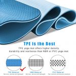 StillCool TPE Yoga Mat Non Slip Fitness Exercise Mat High Density Padding to Avoid Sore Knees, Perfect for Yoga, Pilates and Fitness, Anti - Tear, Sweat - Proof, 1/4 Inch Thick 14