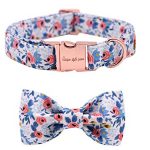 Unique style paws Dog Collar Bow tie Collar Adjustable Collars for Dogs and Cats Small Medium Large 8