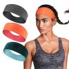 isnowood Sweat Bands Headbands for Women Workout Headbands Non Slip Head Bands for Yoga Running Sports Gym One Size 5