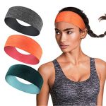 isnowood Sweat Bands Headbands for Women Workout Headbands Non Slip Head Bands for Yoga Running Sports Gym 8