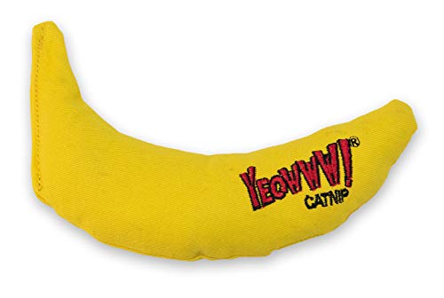 Yeowww! Catnip Toy, Yellow Banana 18