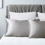Bedsure Satin Pillowcase for Hair and Skin Queen - Silver Grey Silky Pillowcase 20x30 Inches - Set of 2 with Envelope Closure, Similar to Silk Pillow Cases, Gifts for Women Men 9
