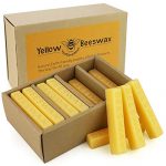 24 Pack Yellow Beeswax Bars, Candle Making Wax, 1oz Bees Wax Bars Cosmetic Grade 9