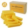 24 Pack Yellow Beeswax Bars, Candle Making Wax, 1oz Bees Wax Bars Cosmetic Grade 5