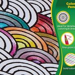 Crayola Colored Pencils, Pre-Sharpened, Adult Coloring 11
