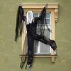 Evoio 63 Inch Life-Size Hanging Climbing Dead Zombie Monster Prop Halloween Decorations for Outdoor/Garden/Wall/House/Office/Bar/Party 14