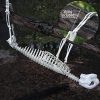 Halloween Sloth Skeleton (Giant 2 Ft Long) with Easy-to-Hang Limb Straps -Weather Resistant Yard, Lawn and Tree Animal Decoration w Movable Joints - Perfect for Fall Party Decor and Indoor/Outdoor Use 20