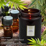 Scented Candles Gift Set 2.5oz Aromatherapy Candles Strong Fragrance Portable Travel Tin Jar Candles Gifts for Home Scented Decoration Birthday Mothers Day Gifts (Black) 10