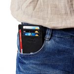 Toughergun RFID Blocking Minimalist Genuine Leather Slim Front Pocket Wallet U (Georgia Black) 13