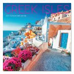 2021 Greek Isles 16-Month Wall Calendar, Durable Paper 3