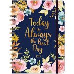 2022 Planner - Weekly & Monthly Planner with Monthly Tabs, Jan 2022 - Dec 2022, 6.3" x 8.4", Flexible Floral Hardcover with Thick Paper, Elastic Closure, Inner Pocket 8