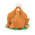 JOYIN 2 Pack Plush Roasted Turkey Hat for Thanksgiving Night Event, Dress-up Party, Thanksgiving Decoration, Role Play, Carnival, Cosplay, Costume Accessories 7