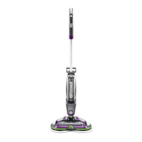 Bissell SpinWave Cordless PET Hard Floor Spin Mop, 23157, Voilet, Green, Silver 2
