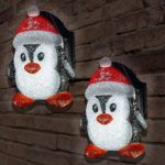 JOYIN 2 Pcs Christmas Porch Light Covers for Outdoor Light Cover, Christmas Decorations, Christmas Parties, Gift Giving, and More! (Penguin Cover) 8