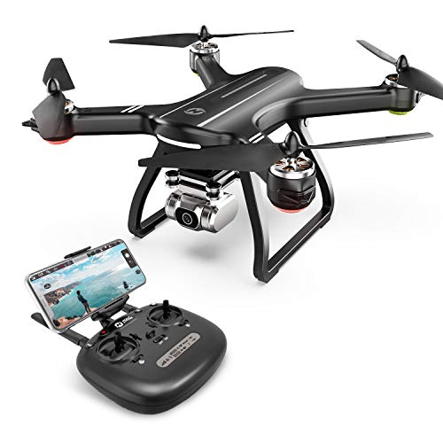 Holy Stone FPV Drone with 4K FHD Camera Live Video and GPS Return Home, RC Quadcopter for Adults Beginners with Brushless Motor, Follow Me, 5G WiFi Transmission, Modular Battery Advanced Selfie 1