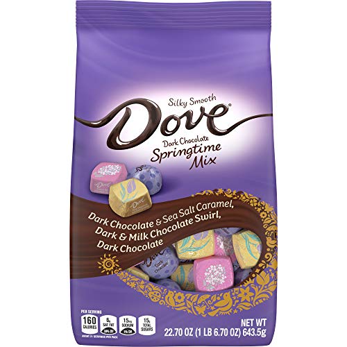 DOVE Easter Variety Pack Dark Chocolate Candy Assortment, 22.7 oz Bag 16
