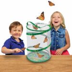 Insect Lore - Butterfly Growing Kit - Butterfly Habitat Kit with Voucher to Redeem 5 Caterpillars, STEM Journal, Butterfly Feeder & More – Life Science & STEM Education – Butterfly Science Kit 14