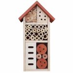 Lulu Home Wooden Insect House, Hanging Insect Hotel for Bee, Butterfly, Ladybirds, Beneficial Insect Habitat, Bug Hotel Garden, 10.4 X 3.4 X 5.4 Inch 7