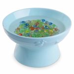 Navaris Bee Watering Station - Ceramic Bowl for Feeding and Watering Bees, Butterflies, Small Insects - Decorative Water Station for Gardens and Yards 8